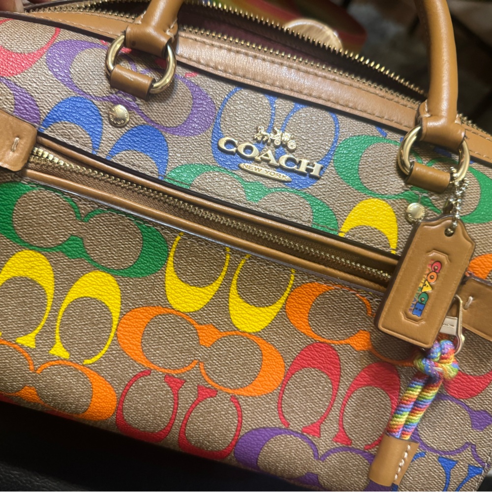 COACH 2022 PRIDE ROWAN SATCHEL